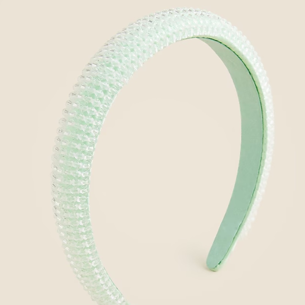 Crewcuts Girls' beaded padded headband